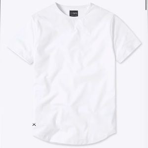 Cut clothing - AO Curve-Hem Tee - White Size M